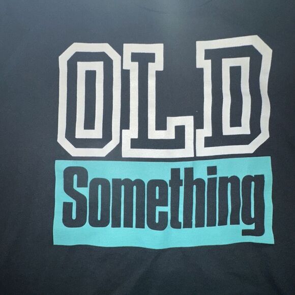 Screen Stars Best Mens Size XL OLD SOMETHING 90s Single Stitch T Shirt - Picture 6 of 7